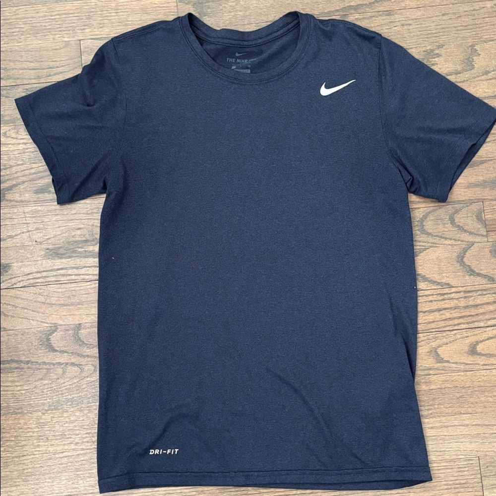 BOGO FREE Nike Men's Navy Dri-FIT Tee - Picture 2 of 8